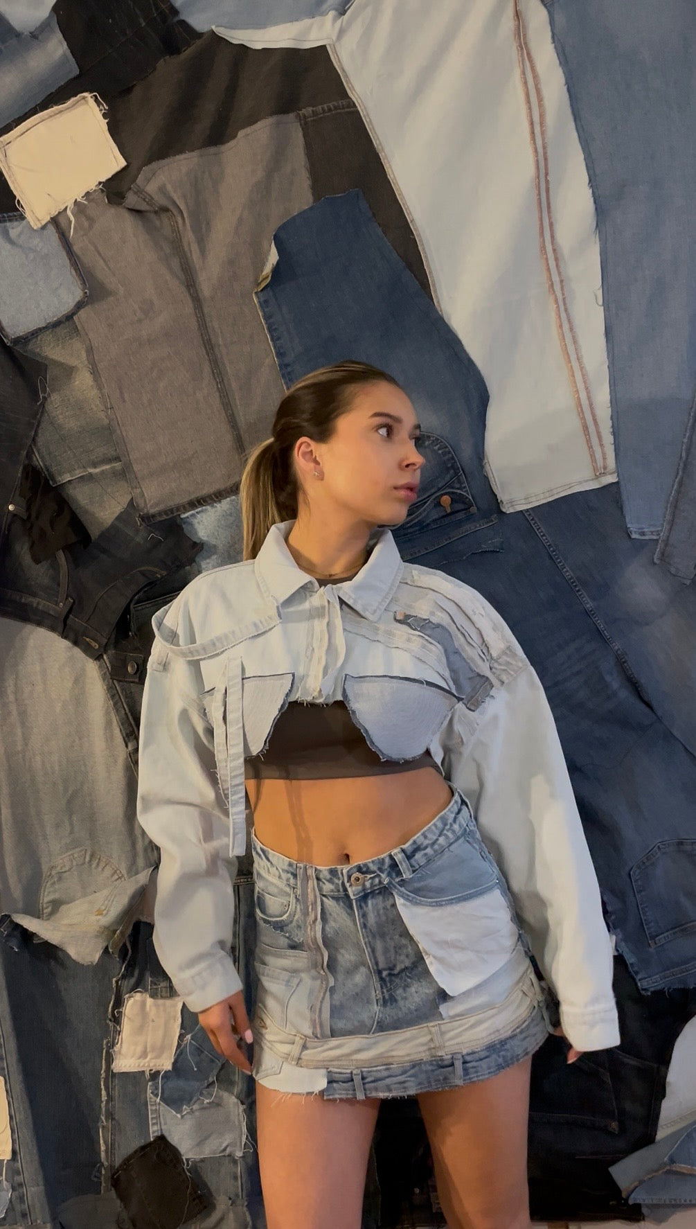Geaca de blug Polly // one of a kind