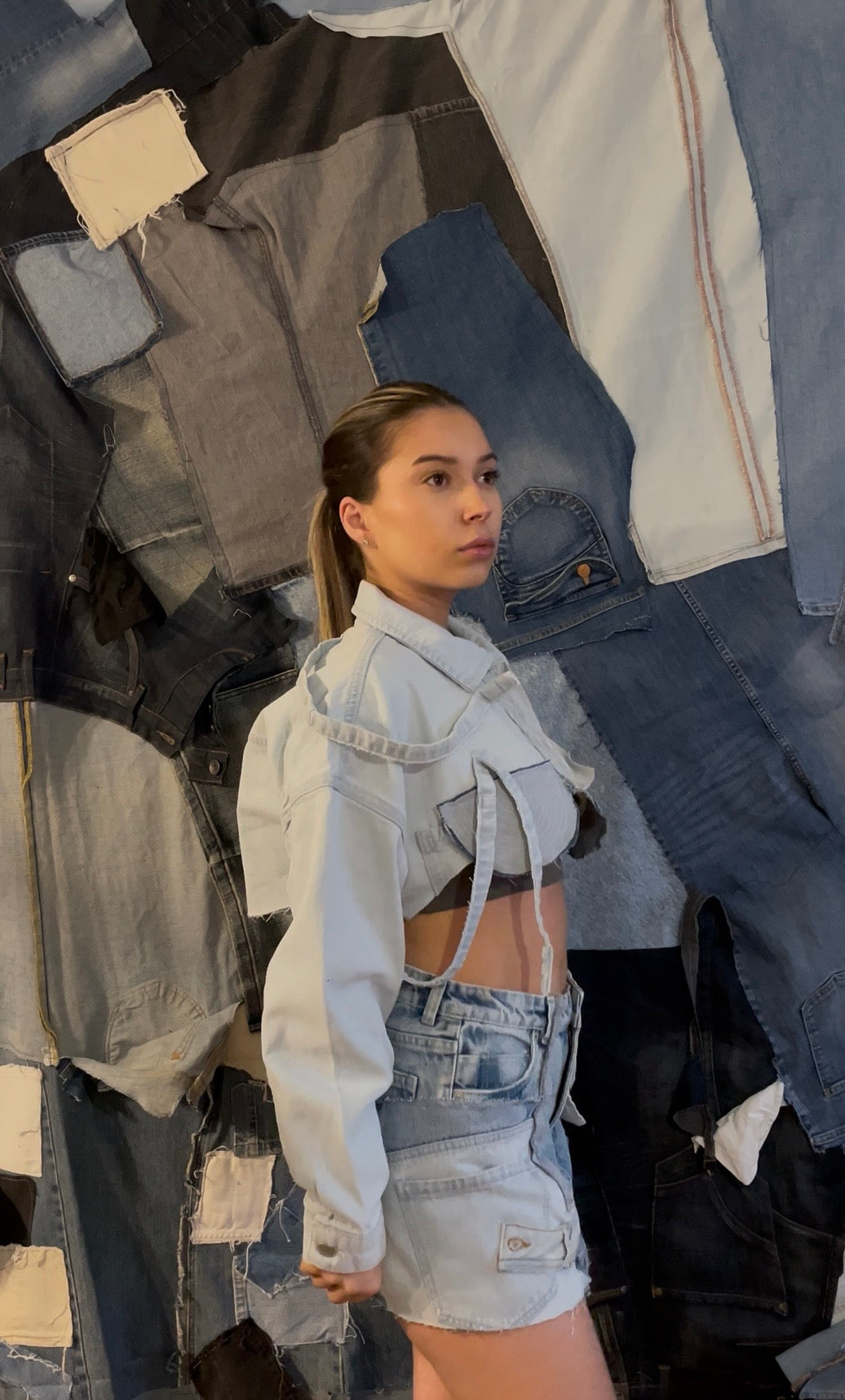 Geaca de blug Polly // one of a kind